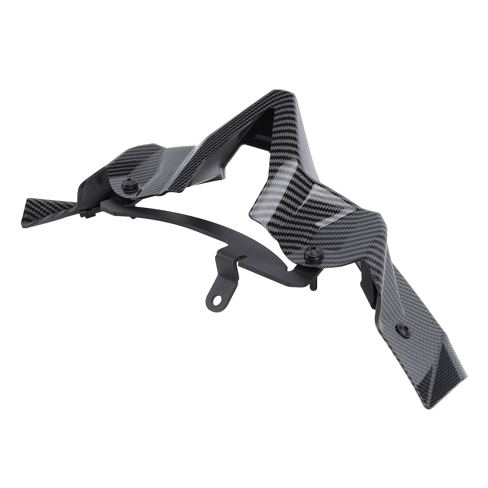 Keenso Motorcycle Naked Front Spoiler-Abtriebsflügelflügels für Verbesserte Stabilität mit ABS-Material für Z900 2020-2024 (Kohlefaser-Stil) von Keenso