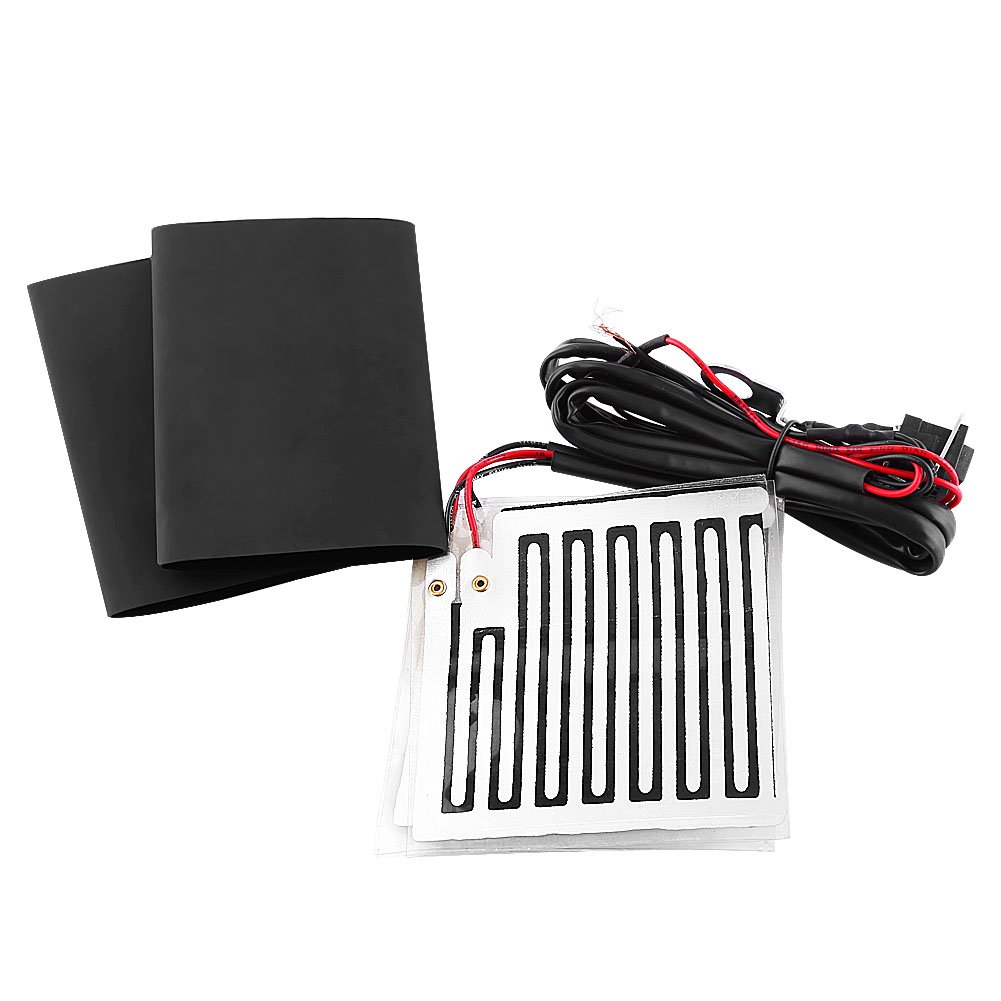 Keenso Lenkergriffe Heizungspad, Griffheziung Pad 12V Heizungspad 3 Position mit hitzebeständiges Klebeband und Abdeckung für Motorrad, Elektromobile, Handanhänger Keenso Lenkergriffe Heizungspad, Griffheziung Pad 12V Heizungspad 3 Position mit hitzebeständiges Klebeband und Abdeckung für Motorrad, Elektromobile, Handanhänger von Keenso