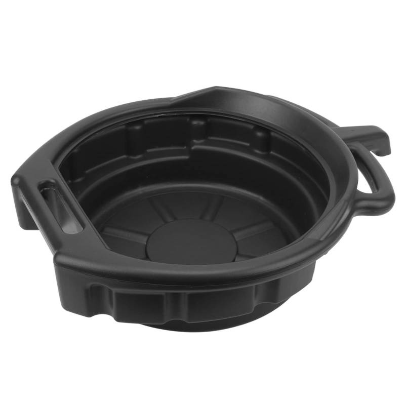 Keenso Tragbare Ölauffangwanne Schwarz Frostschutz Auto Ölwechselwanne Universal Auto Repair Tool(7.5L) Autoversicherung & Reparatur von Keenso