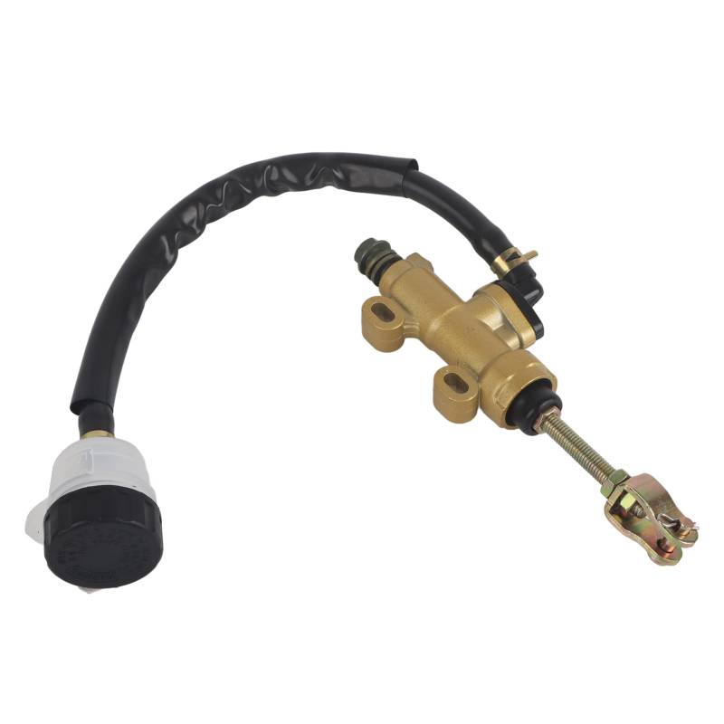 Motorrad Hydraulische Bremszylinder, Universal hinteren Fußbremse Hauptbremszylinder Pumpe Hydraulische Pumpe mit Reservoir für Motorrad Dirt Fahrrad ATV von Keenso