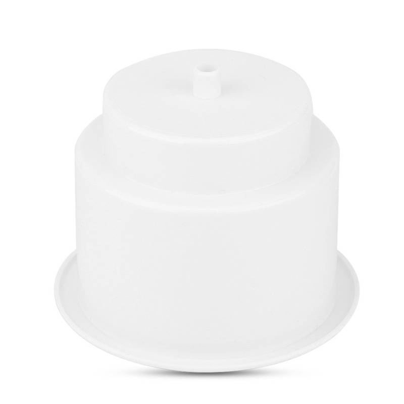 Keenso Marine Getränkehalter, Universal Boot Plastikb Becherhalter Zweistufiges Design Becherhalter mit Einsatz Ablaufloch für Boot Marine Yacht Spieltisch Sofa RV (weiß) von Keenso