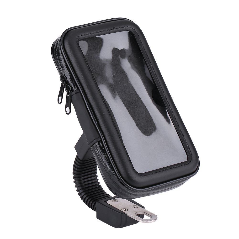 Keenso Motorrad Handyhalterung, Motorrad Wasserdicht Handyhalterung GPS Telefonhülle (XL) von Keenso