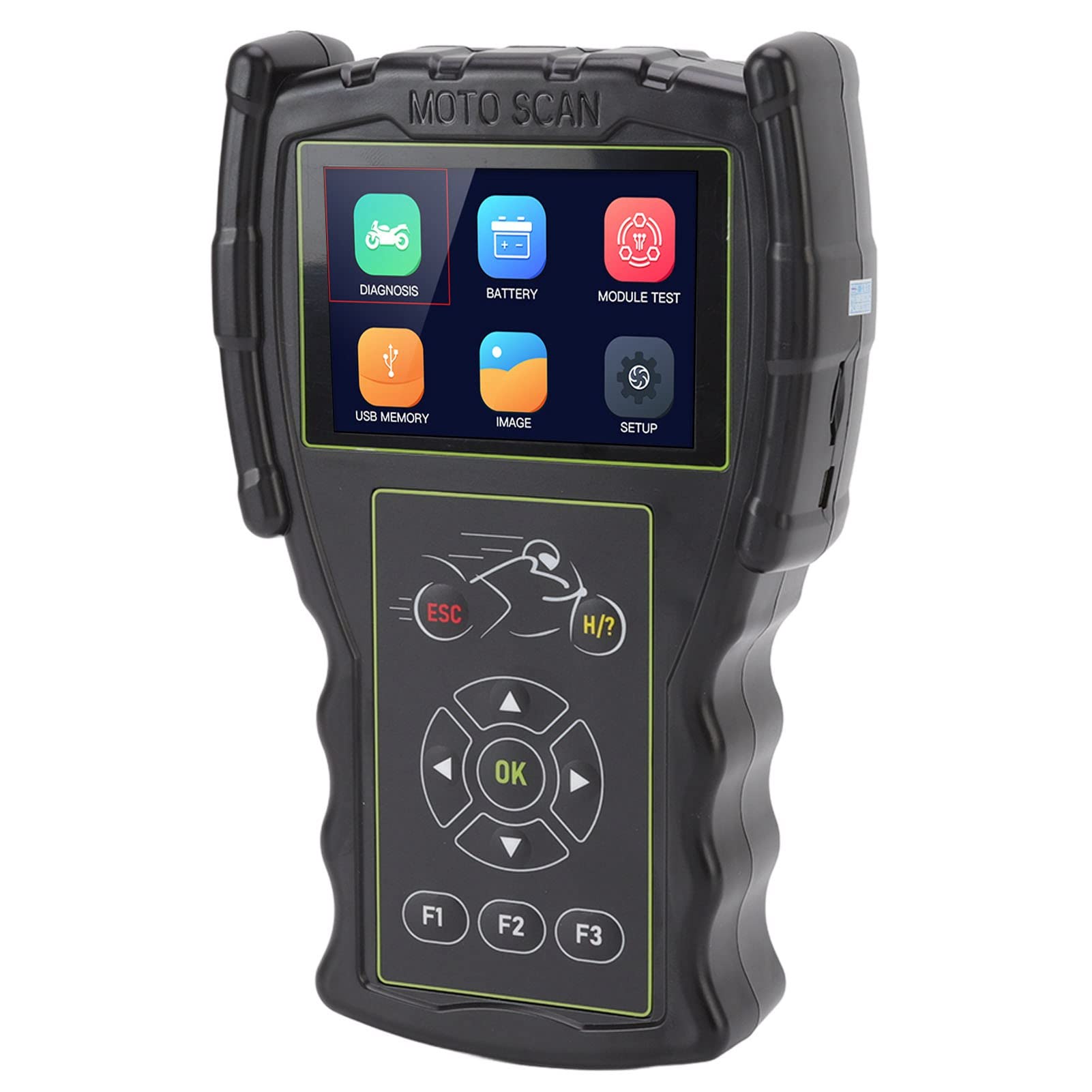 Motorrad-Scanner, M100 Pro Multifunktionaler Professioneller OBD-Codeleser Kfz-Diagnosewerkzeug Automotor-Fehlercodeleser Diagnose-Scan-Tool Diagnosewerkzeuge von Keenso