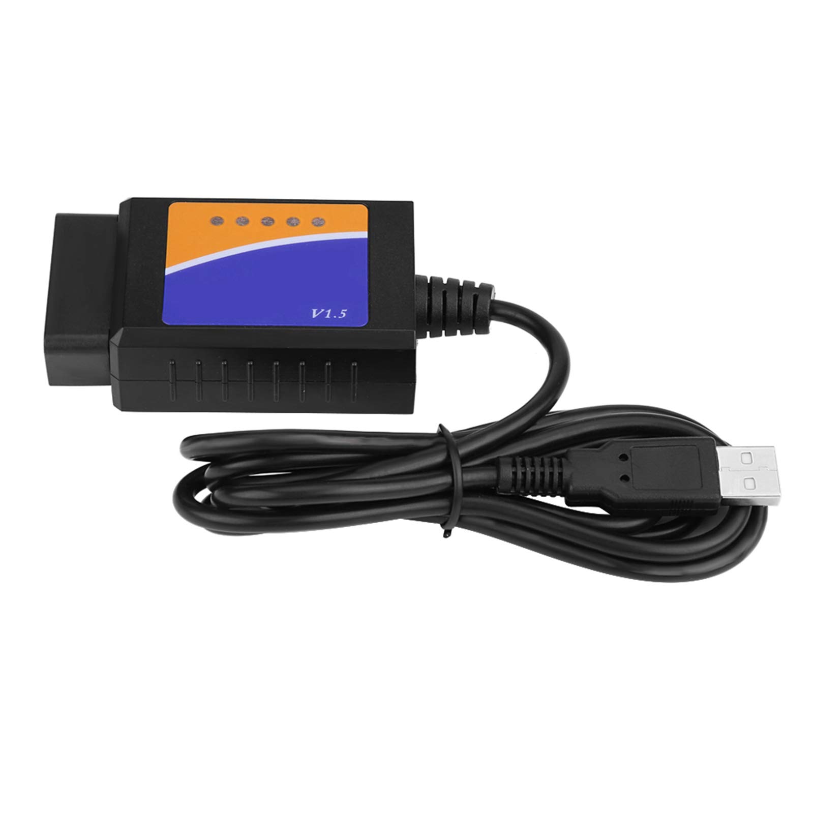 OBD II USB-Anschluss, V1.5 Diagnose-Codierwerkzeug Diagnosekabel-Schnittstellenscanner für Benz Citroen Diagnosewerkzeuge von Keenso