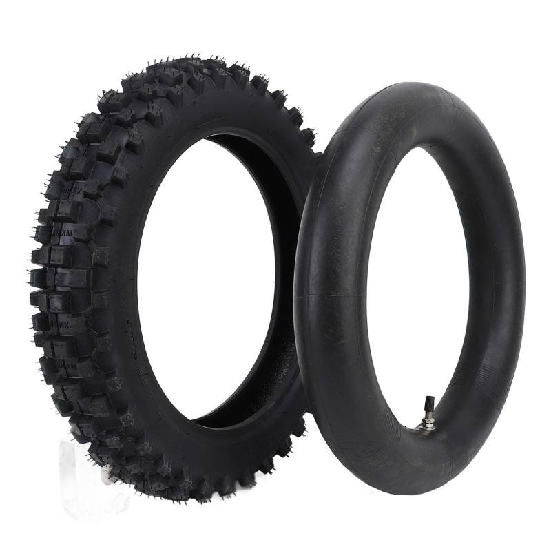Offroad -Motorradreifen und Innenrohrset, Autoreifen von 90 Kit mit Ventil für Mini -Schmutzräder von Keenso