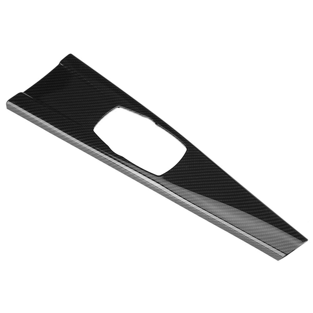 Schalttafel Trimm Verkleidung, Carbon Style ABS Multimedia-Schalttafel Aufkleber Verkleidung für 3er F30 F34 4er F33 F36 Interne und externe Dekorationsänderung von Keenso