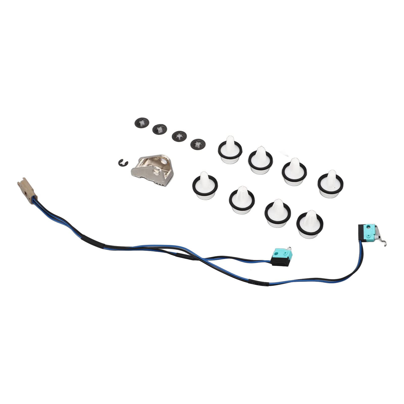 Türgriff-Reparatursatz, Türgriff-Upgrade-Kit Mikroschalter-Kabelbaum Paddle Gear 1042845 00 B Ersatz für Model S 2012‑2017 Türgriff-Reparatursatz, Türgriff-Upgrade-Kit Mikroschalter-Kabelbaum Paddle Gear 1042845 00 B Ersatz für Model S 2012‑2017 von Keenso