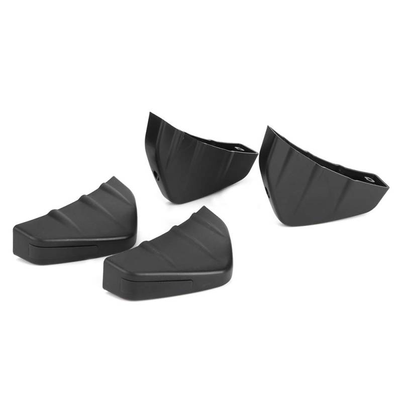 Universeller Hinterer Set Stylish 4pcs Car Heck Stoßfänger Diffusor Flossen -Spoiler Lippe für Auto -Teile von Keenso