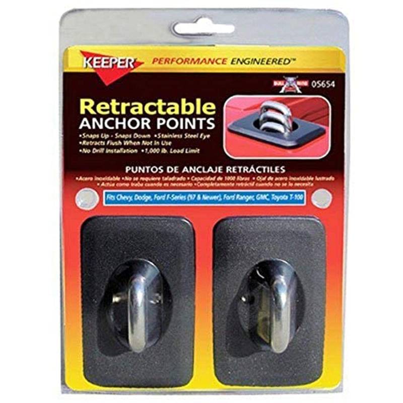 Hampton Products-KEEPER - Anchor Point, Retractable, 2-Pk. von Keeper