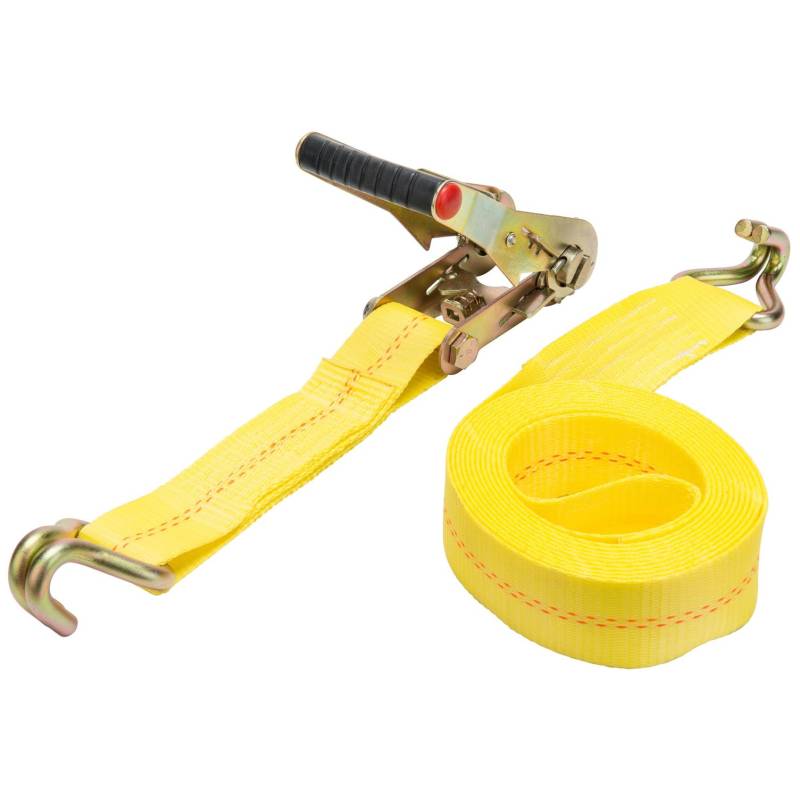 KEEPER 04616 Heavy Duty 5,1 cm von 16 'Ratschenmechanismus Tie Down, 10.000 lbs spezifische Kapazität mit j-Hooks von Keeper
