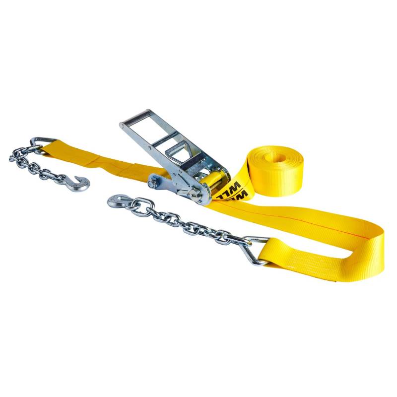 Keeper (04655 27 'X 7,6 cm Ratsche Zurrgurt Spangurte mit Kette Ende an und nehmen Haken von Keeper