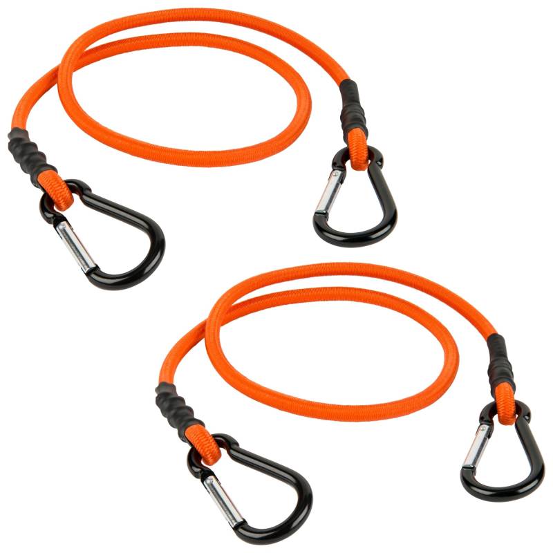 Keeper - 91,4 cm Karabiner-Spanngurt, 2 Stück - UV- und witterungsbeständig von Keeper
