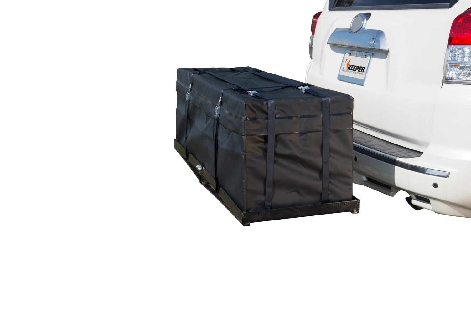 KEEPER - wasserdichte Gepäckträgertasche für Anhängerkupplung, 3,5 Kubikfuß von Keeper