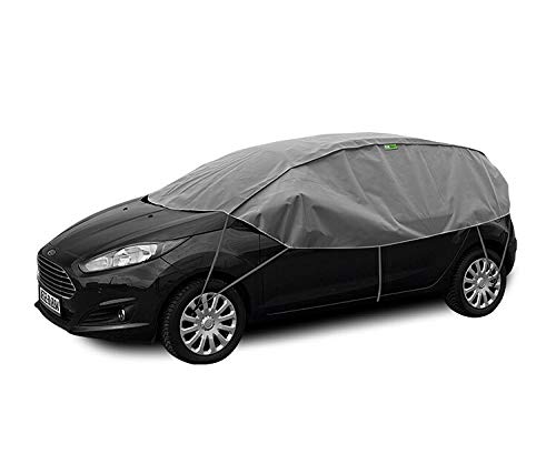 Halbgarage Winter S-M kompatibel mit KIA Picanto (II) ab 2011 UV Schutz Auto Abdeckung von Kegel Blazusiak