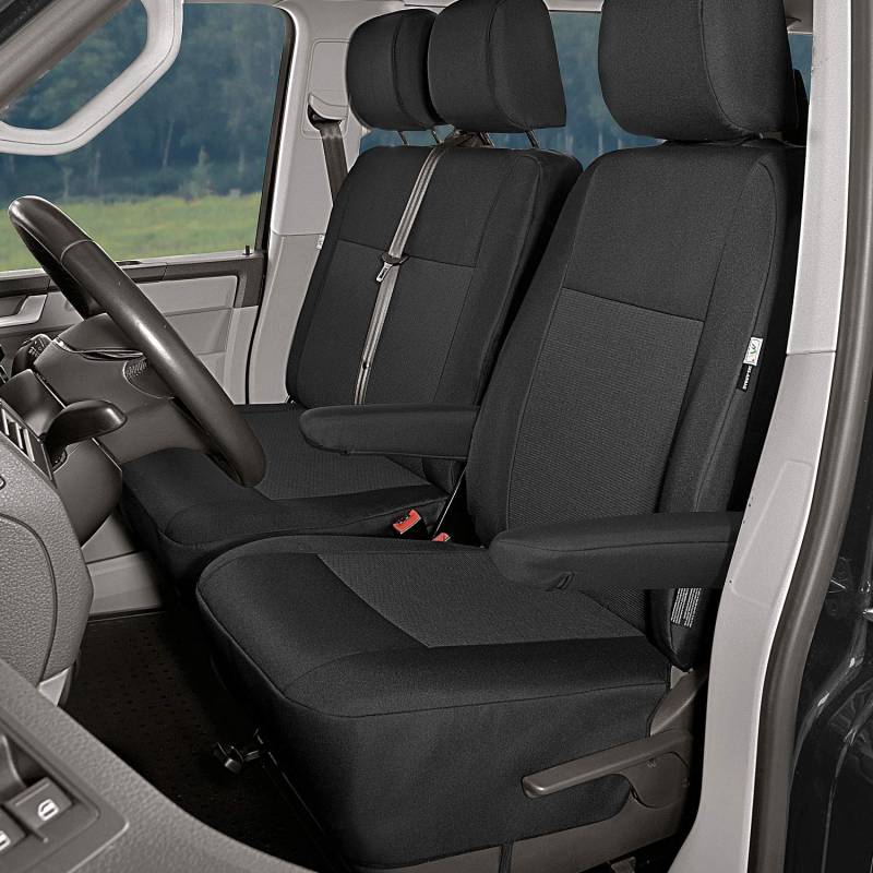 Sitzbezüge passgenau Tailor Made geeignet für Volkswagen T6 Bj. ab 2015 (1+2) ideal angepasst - 3 Sitzer von Kegel-Blazusiak