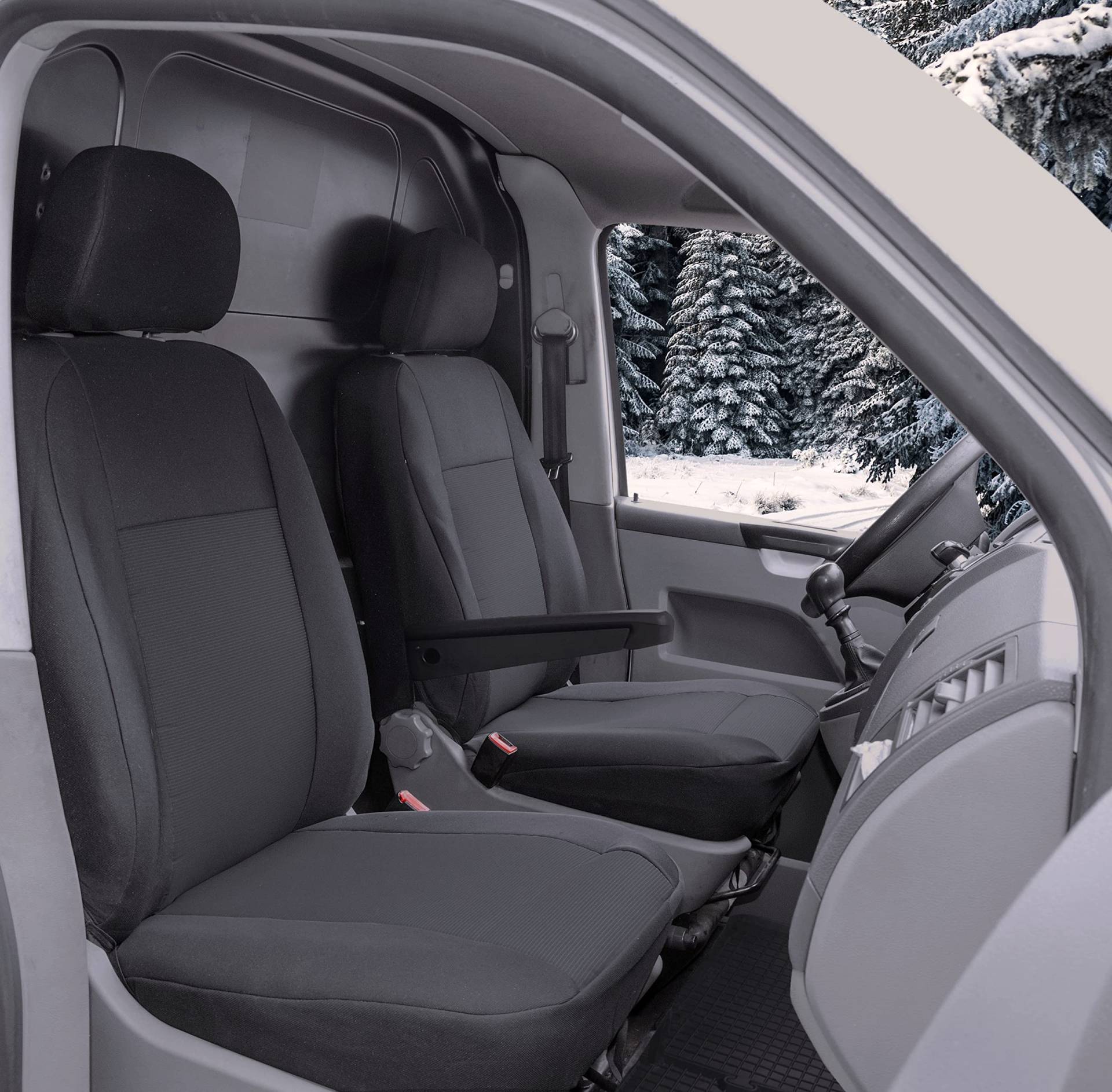 Stoff Sitzbezüge passgenau Schonbezüge geeignet für VW T5 Caravelle Bj. 2003-2015 DREI Reihen 8-Sitzer + Gummimatten + Kofferraummatte L1 Stoff Sitzbezüge passgenau Schonbezüge geeignet für VW T5 Caravelle Bj. 2003-2015 DREI Reihen 8-Sitzer + Gummimatten + Kofferraummatte L1 von KegelBlazusiak