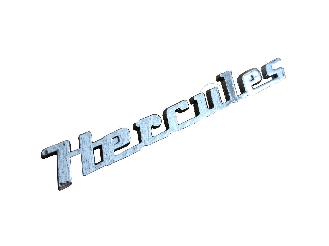 1 Hercules Schriftzug Metall Emblem alte Mopeds von Keine Angabe