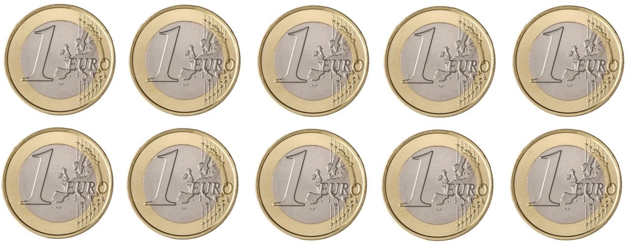 10,- Euro Aufrüstmarke von Keine Angabe