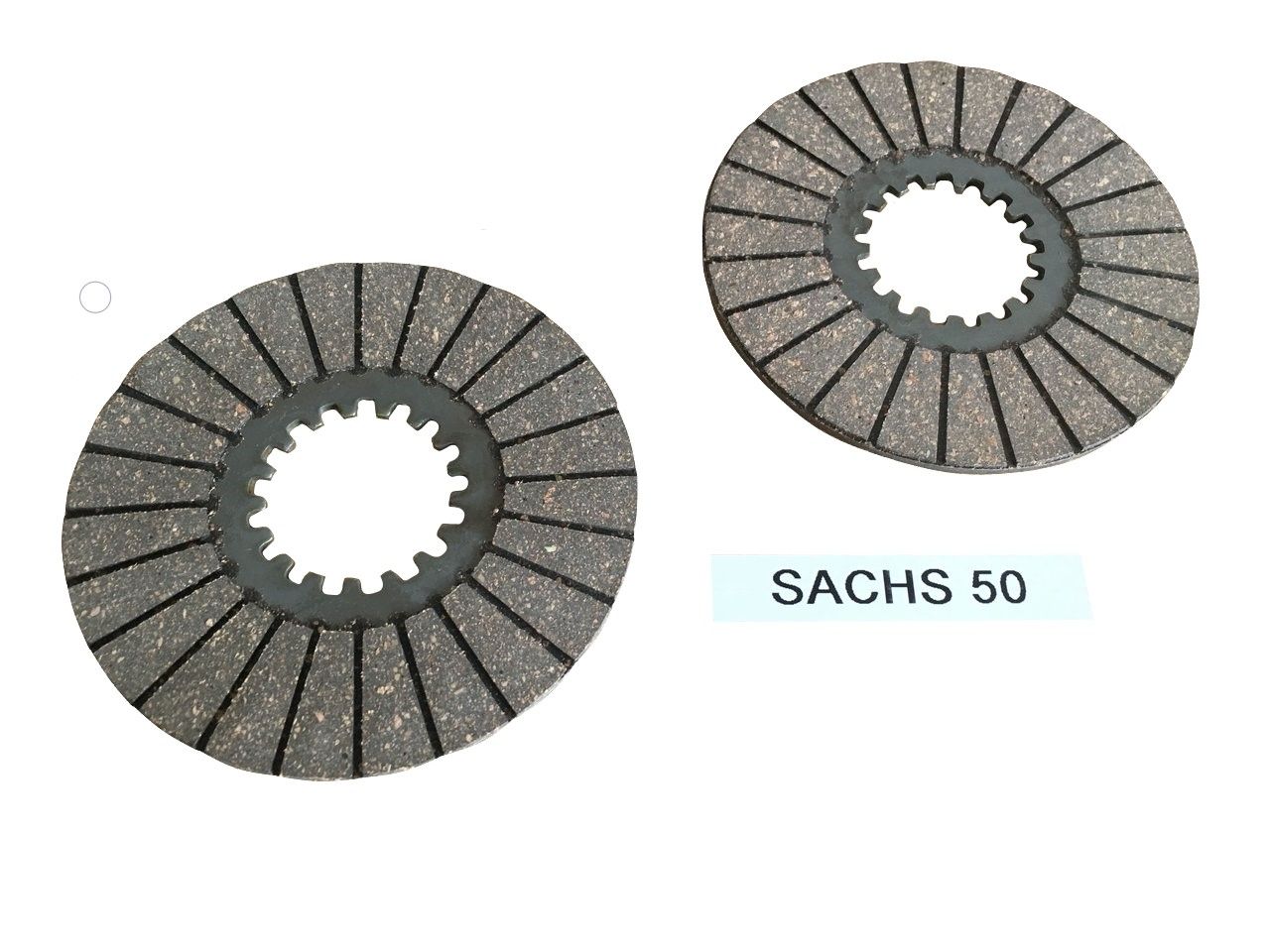 2 Kupplungslamellen Reibscheiben 3,7mm für Sachs 50 Motor Hercules Rixe Miele von Keine Angabe