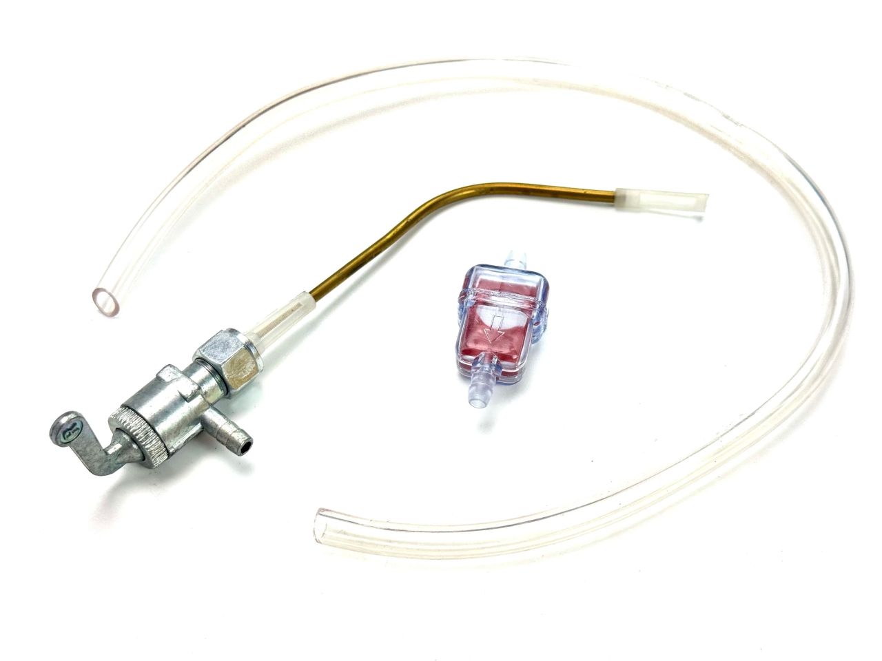 Benzinhahn + Filter + Schlauch passend für Piaggio Vespa Ciao Mofa Moped Benzinhahn + Filter + Schlauch passend für Piaggio Vespa Ciao Mofa Moped von Keine Angabe