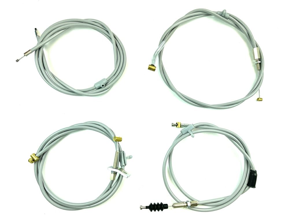 Bowdenzug Set grau passend für Zündapp R50 Roller 561 Gas Brems Schalt Kupplung Bowdenzug Set grau passend für Zündapp R50 Roller 561 Gas Brems Schalt Kupplung von Keine Angabe