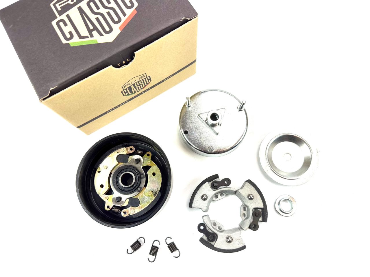 HQ Kupplung RMS komplett mit Glocke für Ciao Bravo Si Boxer Grillo Piaggio Vespa HQ Kupplung RMS komplett mit Glocke für Ciao Bravo Si Boxer Grillo Piaggio Vespa von Rms