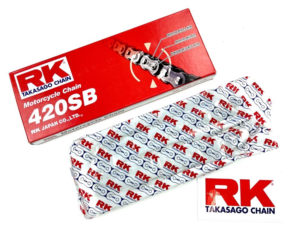 RK Chain Mokick Kette 120 Glieder Typ 420 1/2 x 1/4 von Keine Angabe