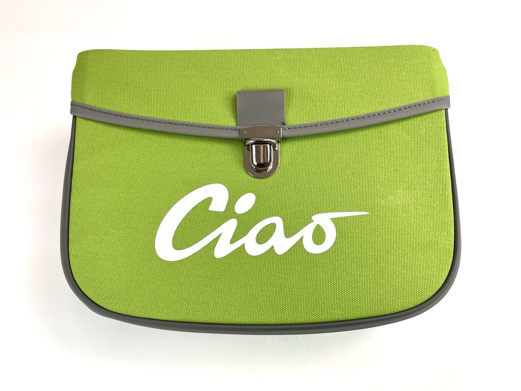 Satteltasche grün für Piaggio Vespa Ciao Tasche Packtasche von Keine Angabe