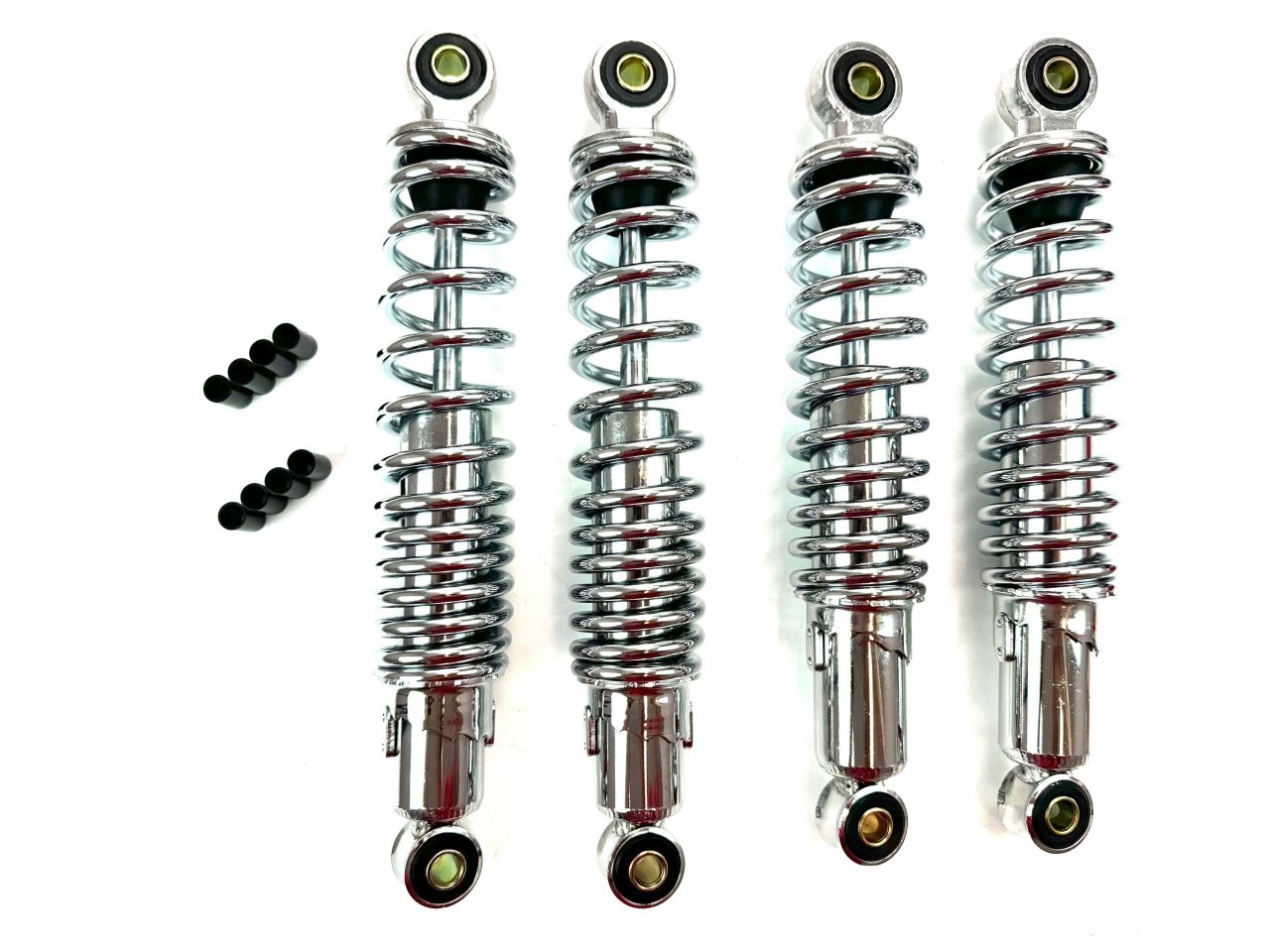 Simson KR51 Tieferlegung Stabile dicke Stoßdämpfer 260 / 280 chrom für Schwalbe Simson KR51 Tieferlegung Stabile dicke Stoßdämpfer 260 / 280 chrom für Schwalbe von Keine Angabe