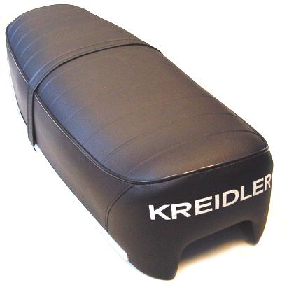 Sitzbank Kreidler Florett Model 1973 schwarz hinten offen für Werkzeugkasten von Keine Angabe