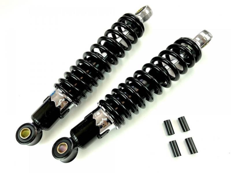 Stabile dicke Stoßdämpfer als SET 260mm schwarz inkl. Reduzierhülsen von Keine Angabe