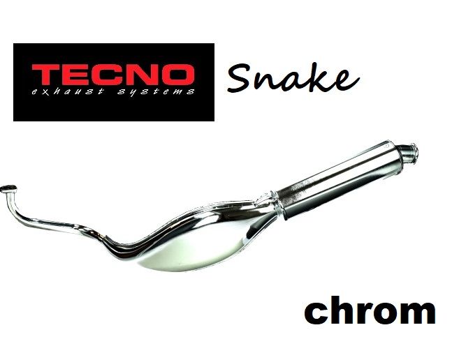 Tecno Snake Rennauspuff Puch Maxi S N E50 inkl. Krümmer mit Flanschanschluss ... von Keine Angabe