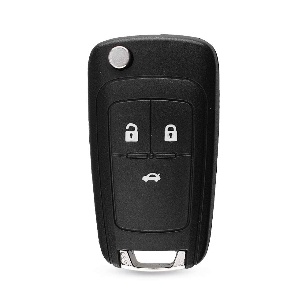 Kelay Car Key Case Remote Control Replacement Compatible for Opel Buick Astra Insignia Vectra Chevrolet Cruze Aveo Spark Captiva Orlando Black-3buttons Kelay Car Key Case Remote Control Replacement Compatible for Opel Buick Astra Insignia Vectra Chevrolet Cruze Aveo Spark Captiva Orlando Black-3buttons von Kelay