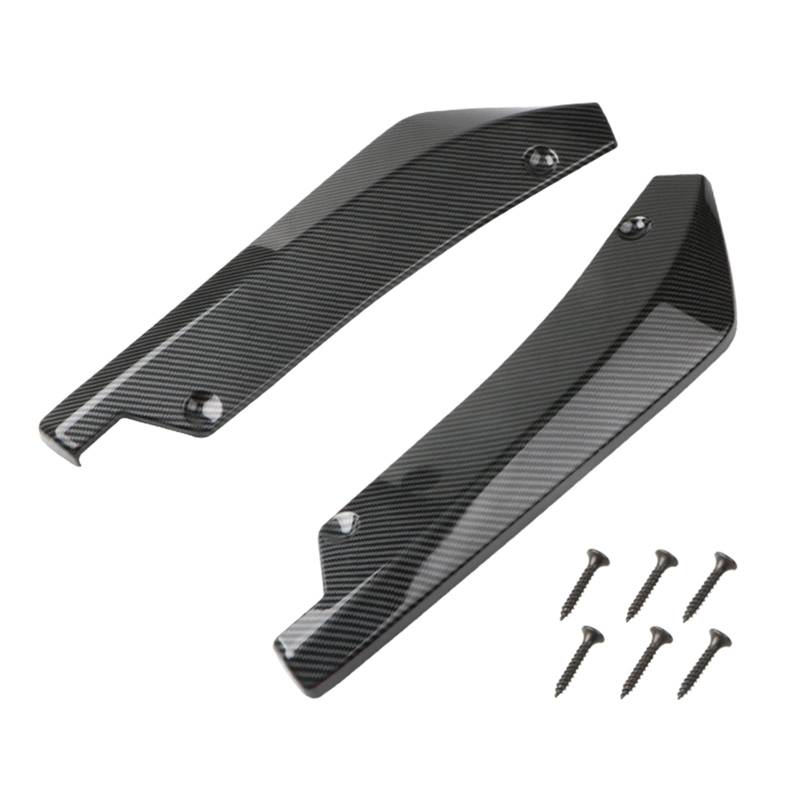 1 Paar Auto Heckstoßstange Lippe Spoiler Diffusor Splitter Kratzschutz Winglets Seitenschweller Verlängerung Seitenschürze von Kelisdi