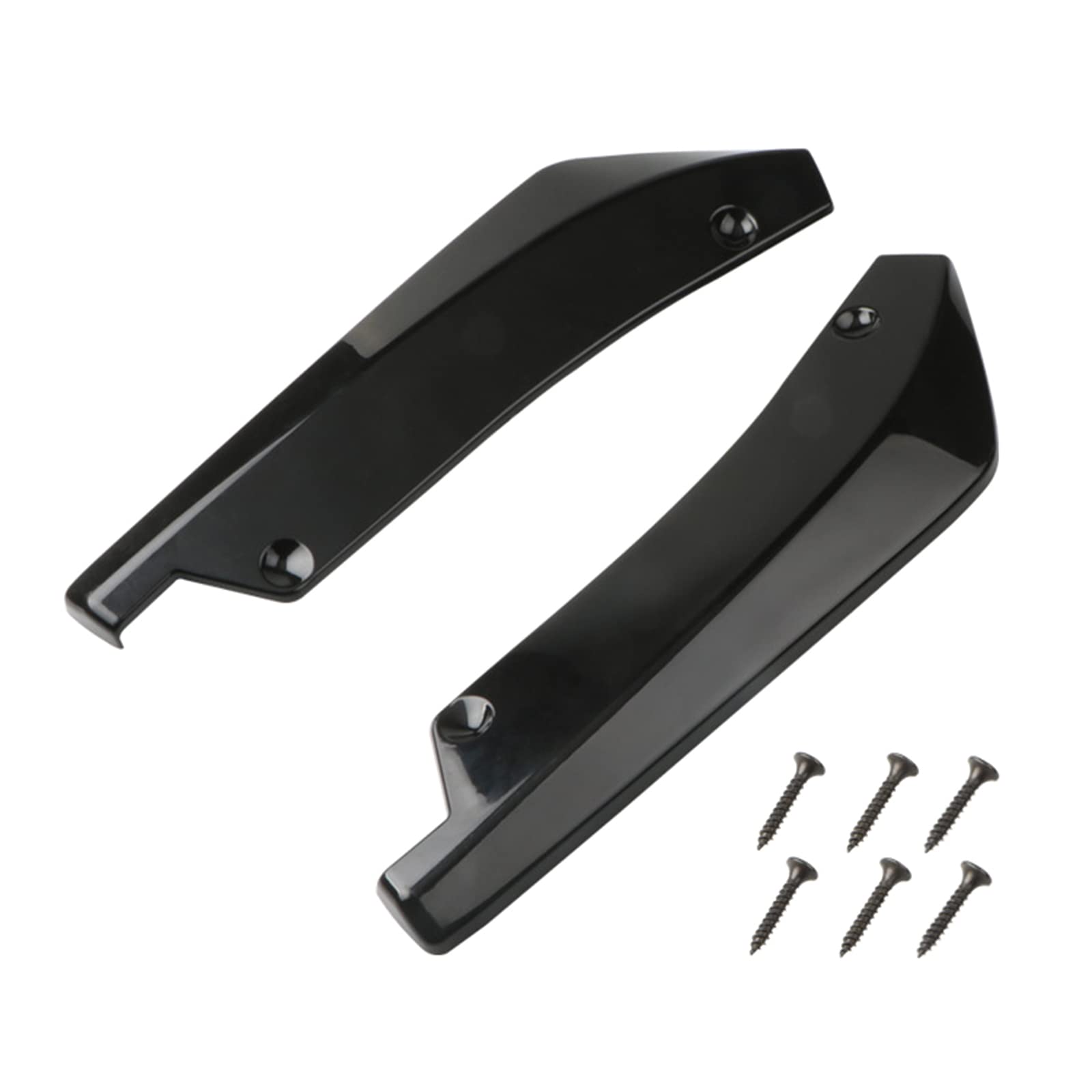 1 Paar Auto Heckstoßstange Lippe Spoiler Diffusor Splitter Kratzschutz Winglets Seitenschweller Verlängerung Seitenschürze 1 Paar Auto Heckstoßstange Lippe Spoiler Diffusor Splitter Kratzschutz Winglets Seitenschweller Verlängerung Seitenschürze von Kelisdi