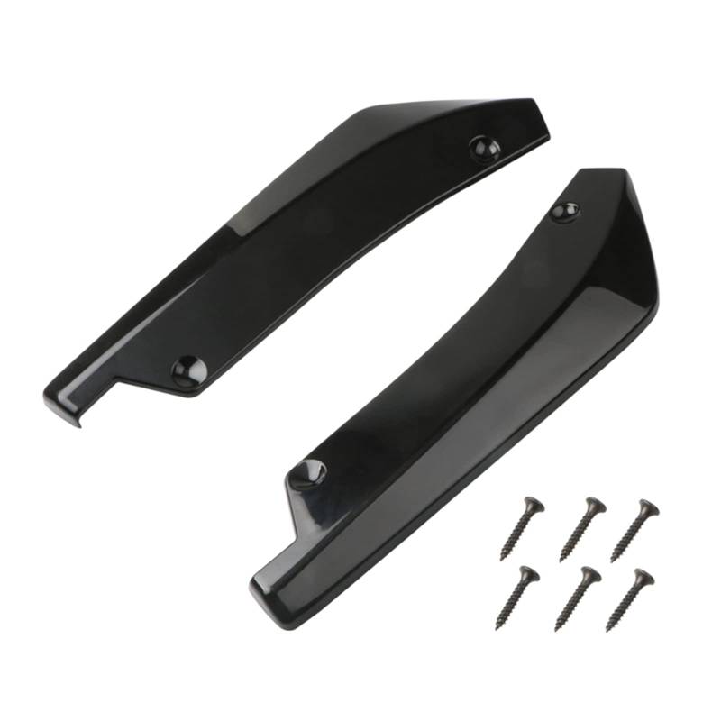1 Paar Auto Heckstoßstange Lippe Spoiler Diffusor Splitter Kratzschutz Winglets Seitenschweller Verlängerung Seitenschürze von Kelisdi
