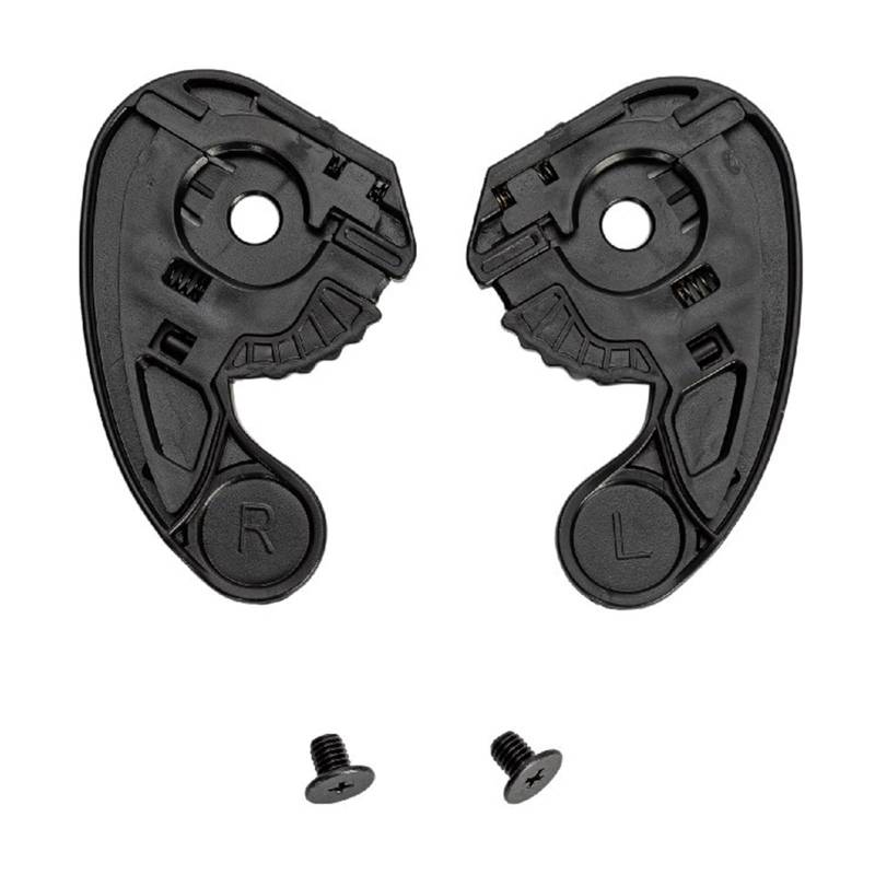 1 Paar Motorradhelme Visiere Abschirmung Getriebe Grundplatte Objektivhalter für Helme Objektivbefestigungsbasis von Kelisdi