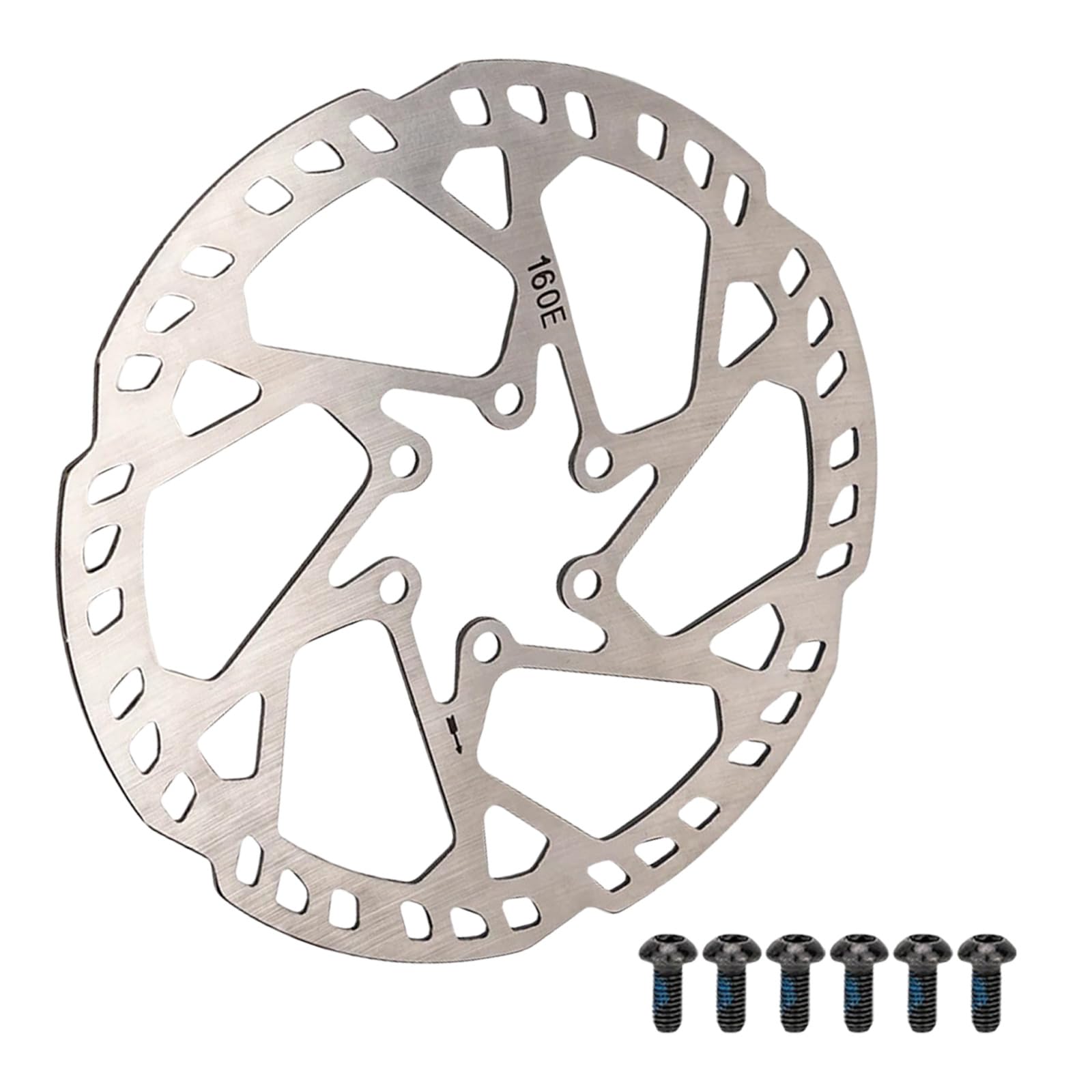 Edelstahl Fahrrad Scheibenbremse Rotor mit Schrauben Scheibenbremsenadapter Rennrad Bremsen Rotor Radfahren Zubehör Edelstahl Fahrrad Scheibenbremse Rotor mit Schrauben Scheibenbremsenadapter Rennrad Bremsen Rotor Radfahren Zubehör von Kelisdi