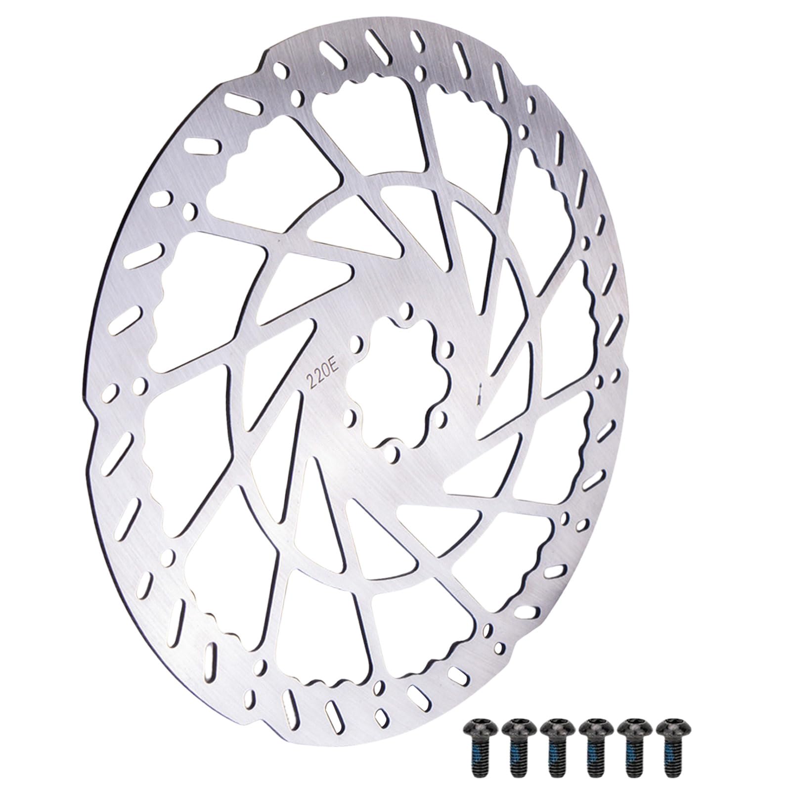 Edelstahl Fahrrad Scheibenbremse Rotor mit Schrauben Scheibenbremsenadapter Rennrad Bremsen Rotor Radfahren Zubehör Edelstahl Fahrrad Scheibenbremse Rotor mit Schrauben Scheibenbremsenadapter Rennrad Bremsen Rotor Radfahren Zubehör von Kelisdi