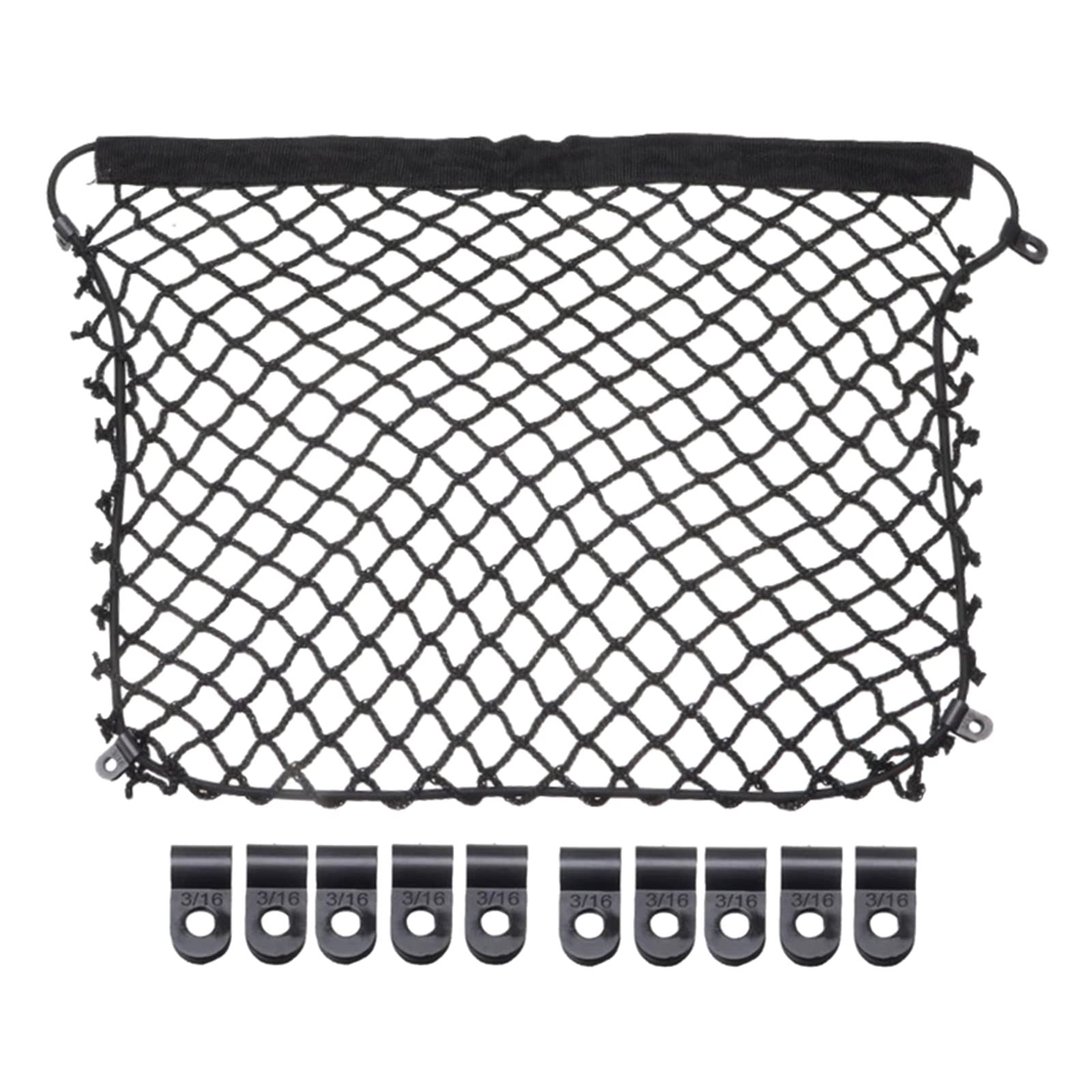 Elastisches Gepäcknetz mit 10 Clips für F650GS F700GS F750GS F800GS R850GS R1200GS R1250GS R1250GS Elastisches Gepäcknetz mit 10 Clips für F650GS F700GS F750GS F800GS R850GS R1200GS R1250GS R1250GS von Kelisdi
