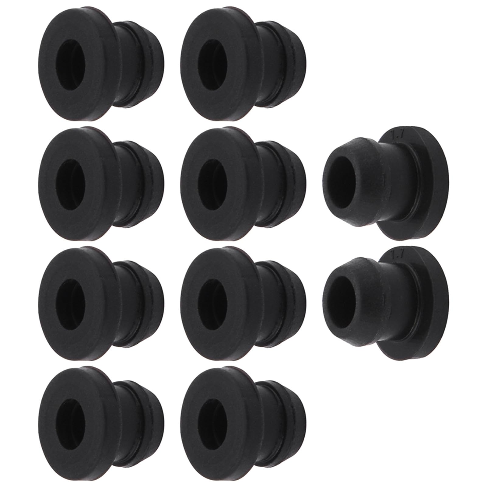 Kelisdi 10 x Gummidichtungen, Ofenteile, Ersatzzubehör, Rost, Tülle, Rostpolster, Schwarz Kelisdi 10 x Gummidichtungen, Ofenteile, Ersatzzubehör, Rost, Tülle, Rostpolster, Schwarz von Kelisdi