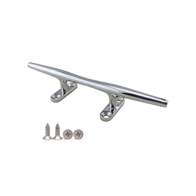 Kelisdi Klampe mit offener Basis, 4/5/6/8/10/12 Zoll Dockklampe 316 Edelstahl, Marinequalität, Boote, hohle Basis von Kelisdi
