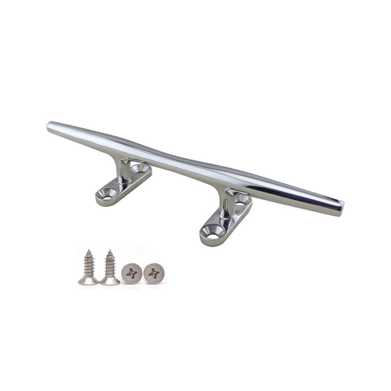 Kelisdi Klampe mit offener Basis, 4/5/6/8/10/12 Zoll Dockklampe 316 Edelstahl, Marinequalität, Boote, hohle Basis Kelisdi Klampe mit offener Basis, 4/5/6/8/10/12 Zoll Dockklampe 316 Edelstahl, Marinequalität, Boote, hohle Basis von Kelisdi