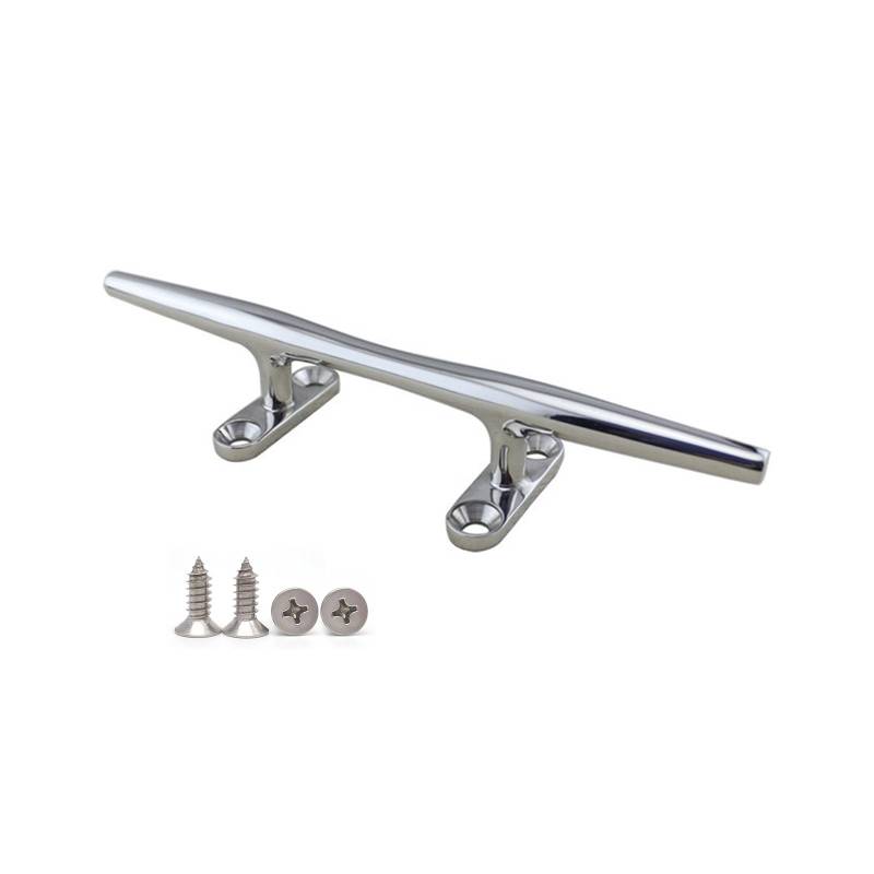 Kelisdi Klampe mit offener Basis, 4/5/6/8/10/12 Zoll Dockklampe 316 Edelstahl, Marinequalität, Boote, hohle Basis von Kelisdi