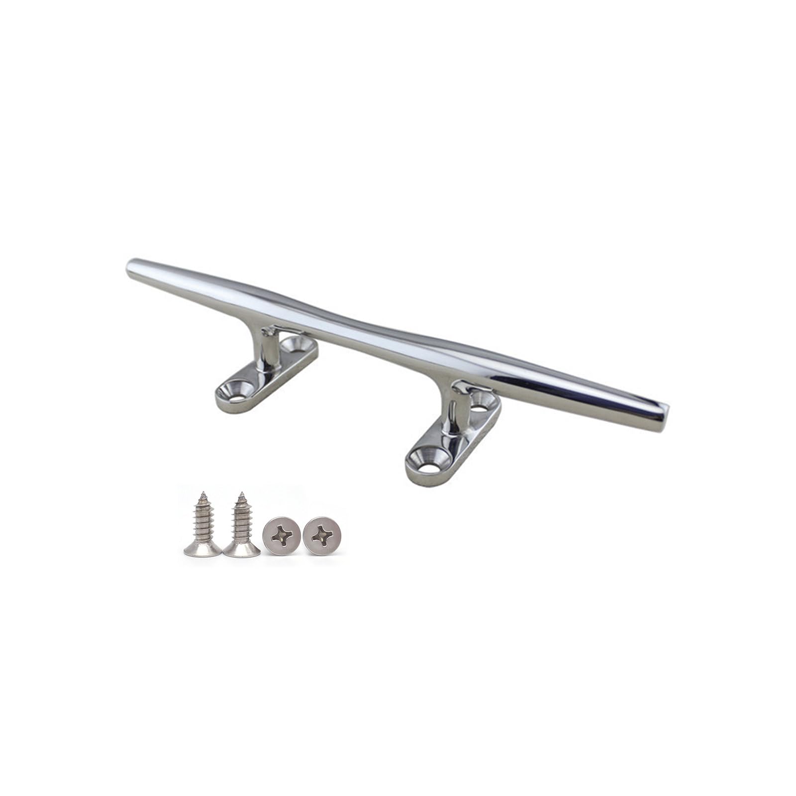 Kelisdi Klampe mit offener Basis, 4/5/6/8/10/12 Zoll Dockklampe 316 Edelstahl, Marinequalität, Boote, hohle Basis Kelisdi Klampe mit offener Basis, 4/5/6/8/10/12 Zoll Dockklampe 316 Edelstahl, Marinequalität, Boote, hohle Basis von Kelisdi