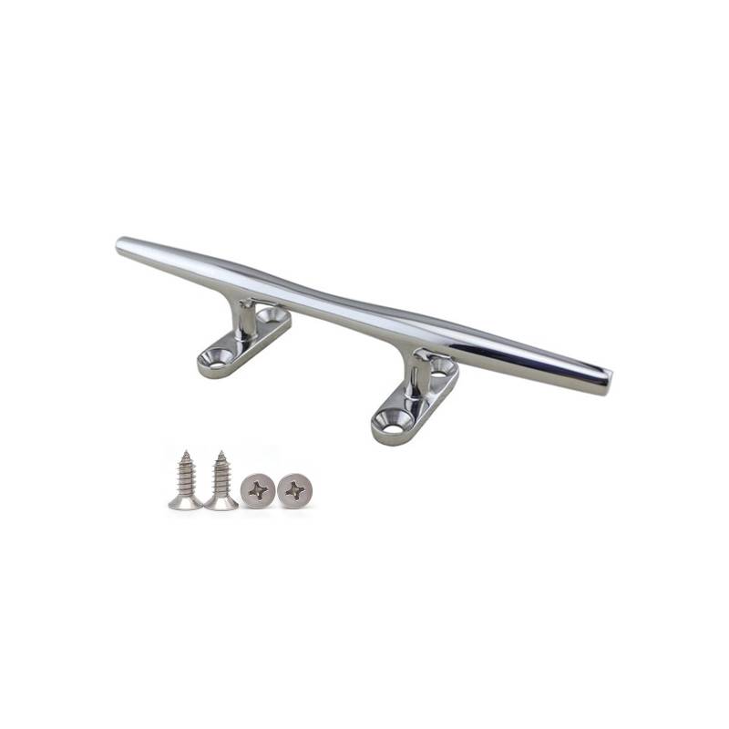 Kelisdi Klampe mit offener Basis, 4/5/6/8/10/12 Zoll Dockklampe 316 Edelstahl, Marinequalität, Boote, hohle Basis von Kelisdi