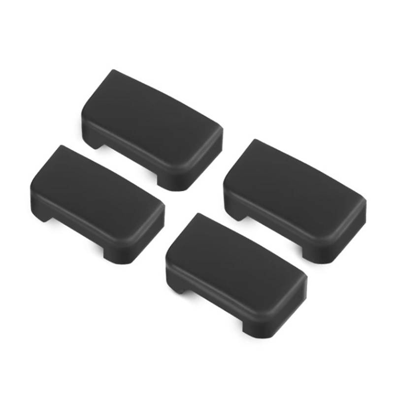 Kelisdi Rücksitz-Schieber aus weichem Gummi, Anti-Kick-Stecker, geeignet für Auto 3/Y, Auto-Innenfunktions-Zubehör, 4 Stück von Kelisdi