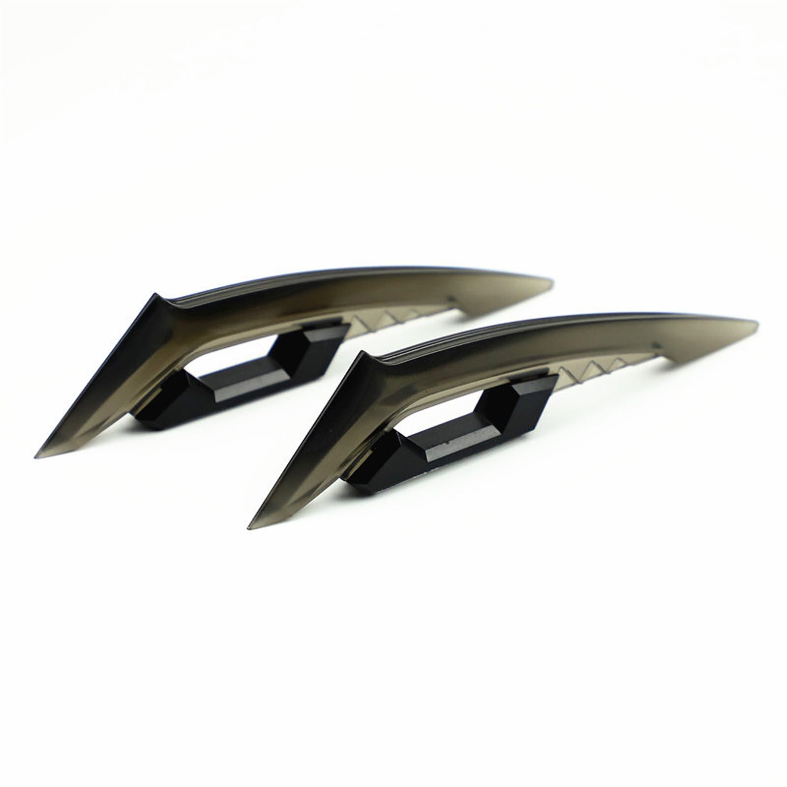 Professioneller Motorrad-Flügelspoiler 1 Paar Motorrad Flügel Aerodynamische Flügel Motorrad Dekorationen Aufkleber Professioneller Motorrad-Flügelspoiler 1 Paar Motorrad Flügel Aerodynamische Flügel Motorrad Dekorationen Aufkleber von Kelisdi