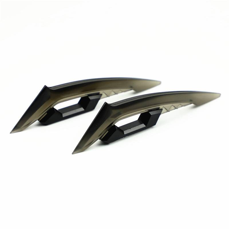 Professioneller Motorrad-Flügelspoiler 1 Paar Motorrad Flügel Aerodynamische Flügel Motorrad Dekorationen Aufkleber von Kelisdi