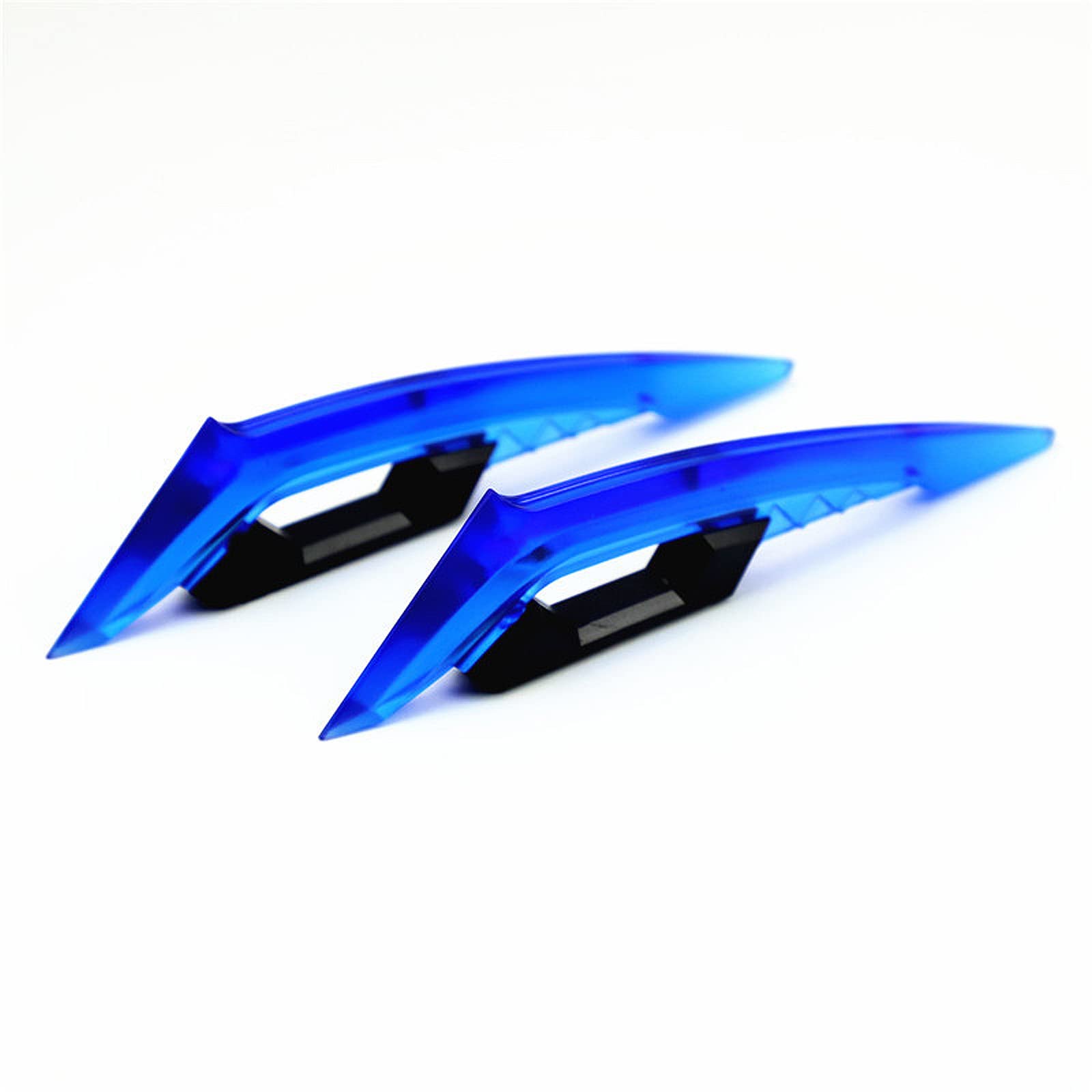 Professioneller Motorrad-Flügelspoiler 1 Paar Motorrad Flügel Aerodynamische Flügel Motorrad Dekorationen Aufkleber Professioneller Motorrad-Flügelspoiler 1 Paar Motorrad Flügel Aerodynamische Flügel Motorrad Dekorationen Aufkleber von Kelisdi